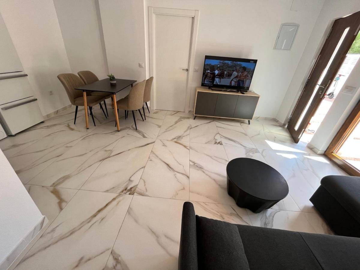 Calpe Apartamento Lujoso Bajo Terasa Piscina Aire Cerca Playa Pueblo 외부 사진
